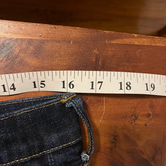 J.Crew 484 Slim Fit Selvedge Japanese Denim Jeans | 32x34 | Dark Wash - Picture 5 of 6